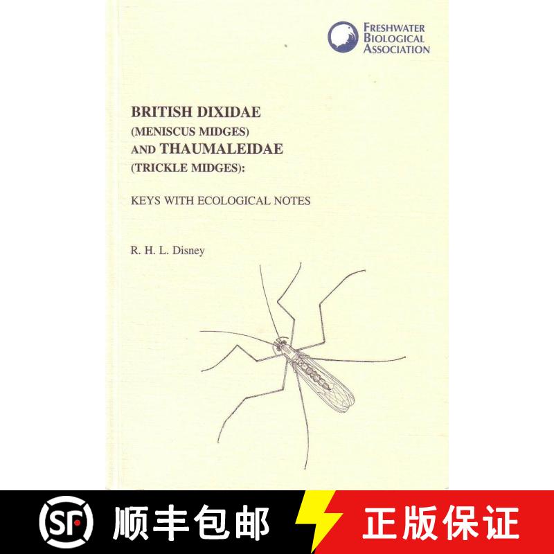 【3-4周达】British Dixidae (Meniscus Midges) and Thaumaleidae (Trickle Midges) (Edition: 2) (Edition:... [9780900386602]