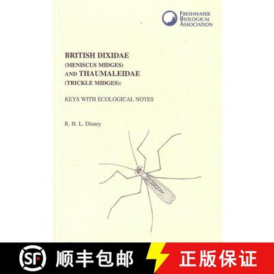 【3-4周达】British Dixidae (Meniscus Midges) and Thaumaleidae (Trickle Midges) (Edition: 2) (Edition:... [9780900386602]