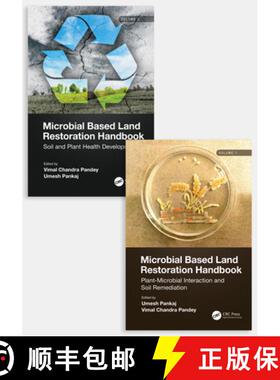 【3-4周达】Microbial Based Land Restoration Handbook, Two Volume Set [9780367702298]
