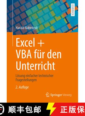 【3-4周达】Excel + VBA für den Unterricht: Lösung einfacher technischer Fragestellungen (2., aktual... [9783658438036]