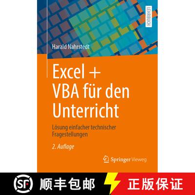 【3-4周达】Excel + VBA für den Unterricht: Lösung einfacher technischer Fragestellungen (2., aktual... [9783658438036]