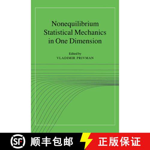 【3-4周达】精装 Nonequilibrium Statistical Mechanics in One Dimension [9780521559744]