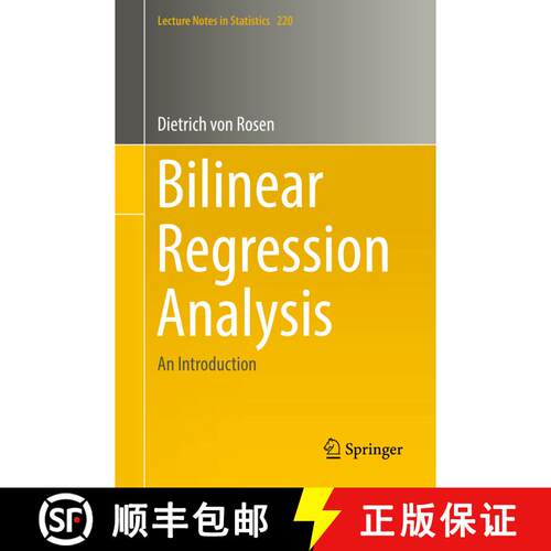 【3-4周达】Bilinear Regression Analysis : An Introduction [9783319787824]