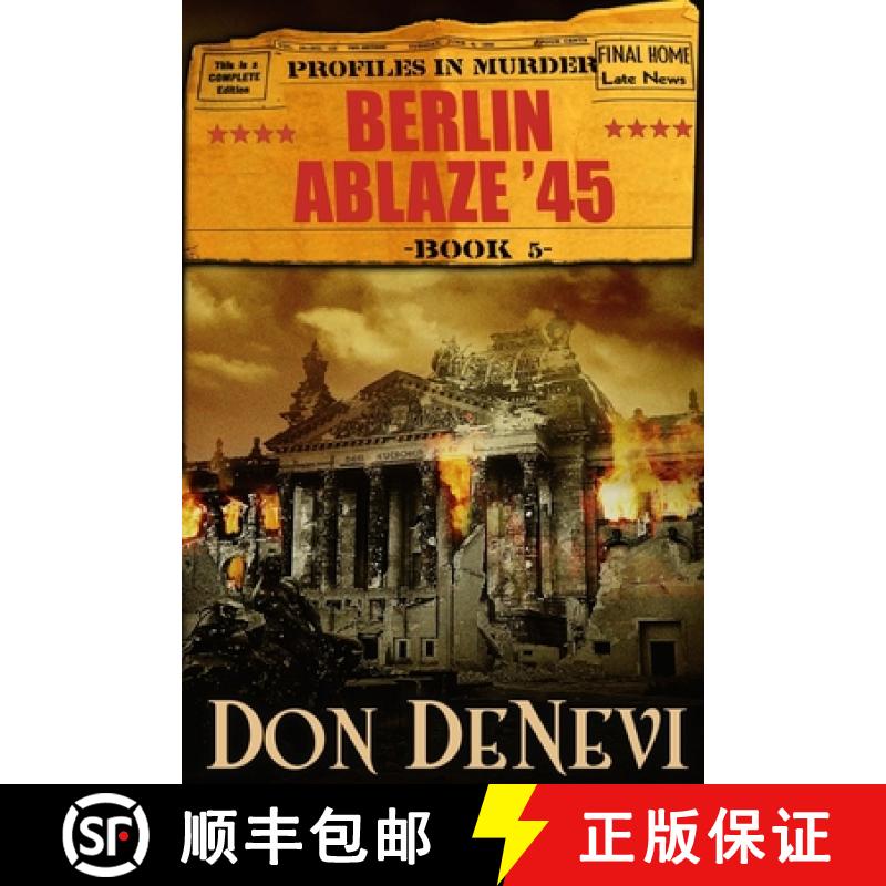 【3-4周达】Berlin Ablaze '45: Profiles in Murder: Book 5 [9781647380595]