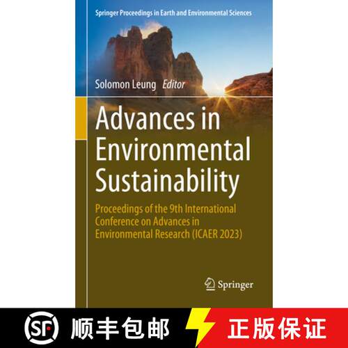 【3-4周达】精装 Advances in Environmental Sustainability: Proceedings of the 9th International Confer... [9783031594960]
