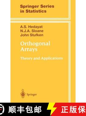 【3-4周达】Orthogonal Arrays : Theory and Applications [9780387987668]