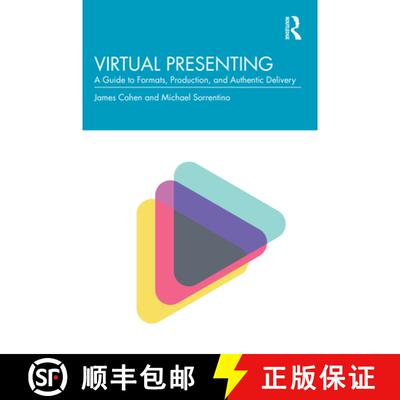 【3-4周达】Virtual Presenting: A Guide to Formats, Production and Authentic Delivery [9781032257778]
