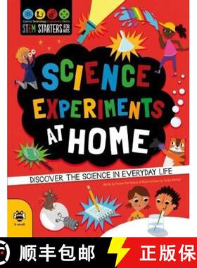 【3-4周达】Science Experiments at Home: Discover the science in everyday life [9781911509196]