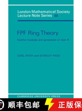 预订 FPF Ring Theory: Faithful Modules and Generators of Mod-R - FPF Ring Theory: Faithful Modules an... [9780521277389]