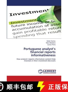 预订 Portuguese analyst's financial reports informativeness [9783843378390]