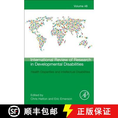 【3-4周达】精装 Health Disparities and Intellectual Disabilities: Volume 48 [9780128022917]