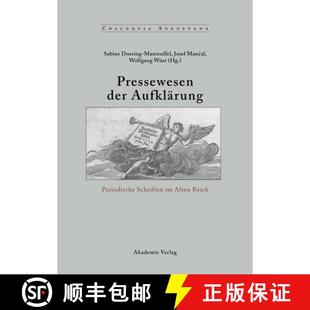 der 9783050036342 Reich Alten Schriften Periodische Aufklarung Pressewesen 预订