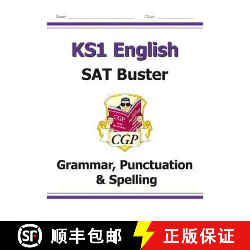 【3-4周达】KS1 English SAT Buster: Grammar, Punctuation & Spelling (for end of year assessments) [9781782947097]