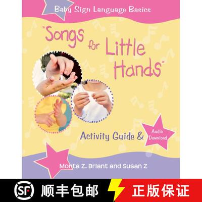 【3-4周达】Songs For Little Hands: Activity Guide & Audio Download [9781401974282]