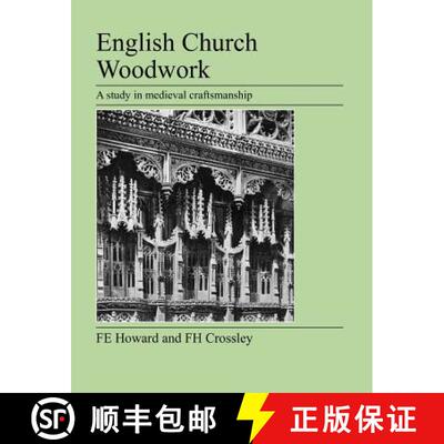 【3-4周达】English Church Woodwork [9781905217656]