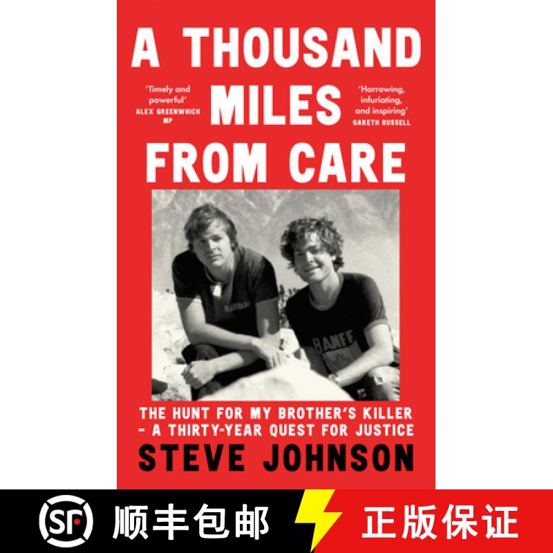 【3-4周达】THOUSAND MILES FROM CARE PB : The Hunt for My Brother's Killer - A Thirty-Year Quest for J... [9780008592523]