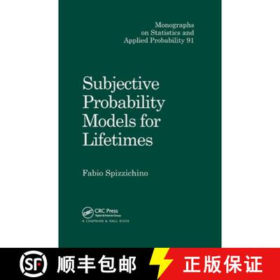 【3-4周达】Subjective Probability Models for Lifetimes [9780367397173]