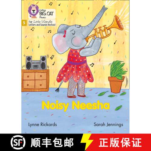 【3-4周达】Big Cat Phonics for Little Wandle Letters and Sounds Revised - Noisy Neesha: Phase 5 [9780008504748]