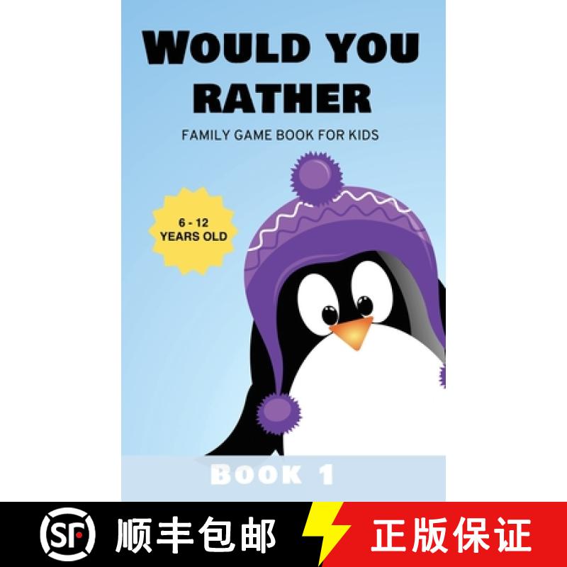 【3-4周达】Would You Rather: Family Game Book for Kids 6-12 Years Old Book 1 [9781952758027]