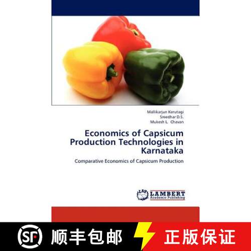 预订 Economics of Capsicum Production Technologies in Karnataka [9783848430987]