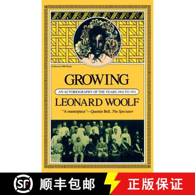 【3-4周达】Growing: An Autobiography Of The Years 1904 To 1911 [9780156372152]