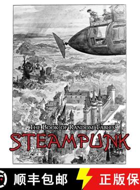 【3-4周达】The Book of Random Tables: Steampunk: 29 D100 Random Tables for Tabletop Role-Playing Games [9781952089121]