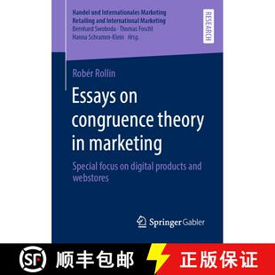 【3-4周达】Essays on congruence theory in marketing : Special focus on digital products and webstores... [9783658393632]