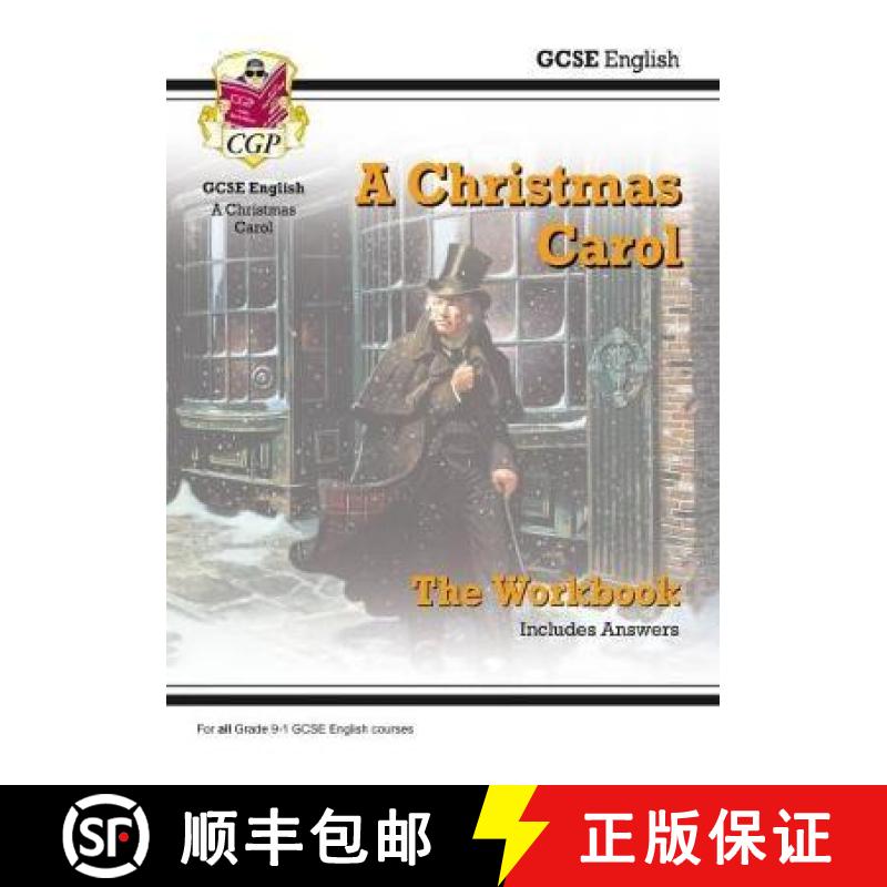 【2-3周达】New Grade 9-1 GCSE English - A Christmas Carol Workbook (includes Answers) [9781782947806]