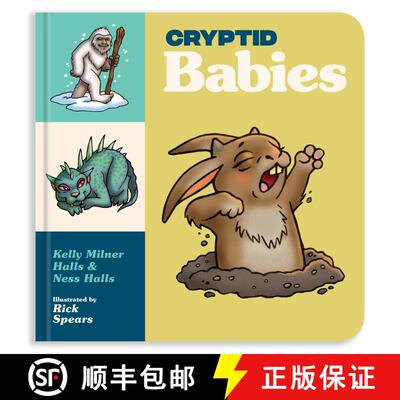 【3-4周达】精装 Cryptid Babies – Unique Baby Books [9781632175342]