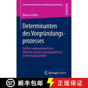 und 9783658016647 Determinanten Einfluss unternehmerischer Vorgründungsprozesses 4周达 des Grü... Chancen