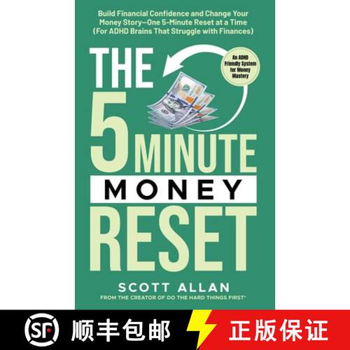 【3-4周达】The 5-Minute Money Reset: Build Financial Confidence and Change Your Money Story-One 5-Min... [9781998520350]