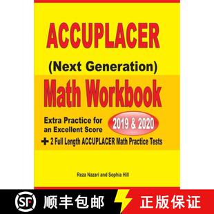 预订 Accuplacer Next Generation Math Workbook 2019 - 2020: Extra Practice for an Excellent Score + 2 ... [9781646122059]