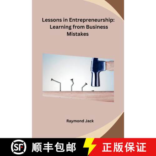 【3-4周达】Lessons in Entrepreneurship: Learning from Business Mistakes [9798868993213]