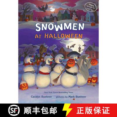 【3-4周达】精装 Snowmen at Halloween [9780525554684]