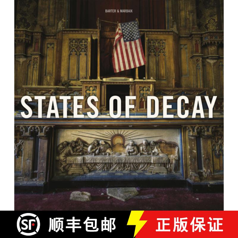 【3-4周达】States of Decay: Urbex New York & Americas Forgotten North East [9781908211125]
