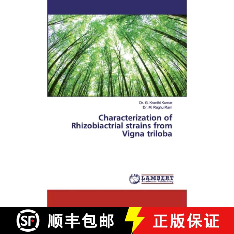 预订 Characterization of Rhizobiactrial strains from Vigna triloba [9786202052153]