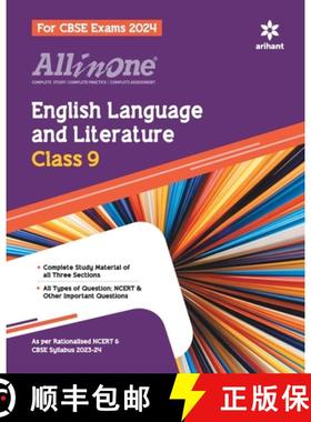【3-4周达】All In One Class 9th English Language and Literature for CBSE Exam 2024 [9789350105894]