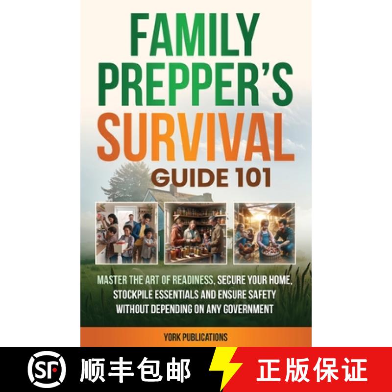 【3-4周达】FAMILY Prepper's Survival Guide 101: Master the art of readiness, secure your home, stockp... [9798348268886]