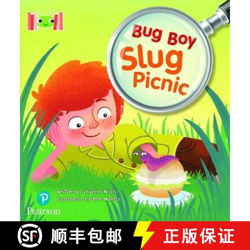 【3-4周达】Bug Club Reading Corner: Age 4-7: Bug Boy: Slug Picnic [9781292446967]