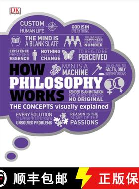 【3-4周达】How Philosophy Works: The Concepts Visually Explained [9781465482228]