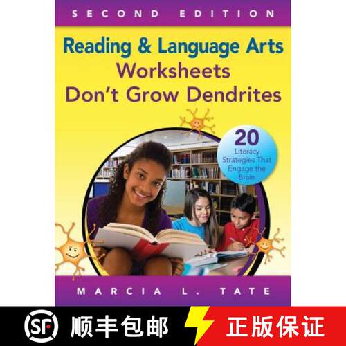 【3-4周达】Reading and Language Arts Worksheets Don't Grow Dendrites: 20 Literacy Strategies That Eng... [9781452280301]
