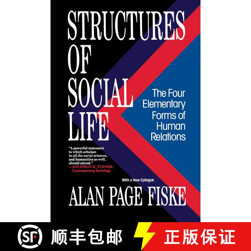 现货 社会生活的结构 Structures of Social Life: The Four Elementary Forms of Human Relations: Communal... [9780029066874]