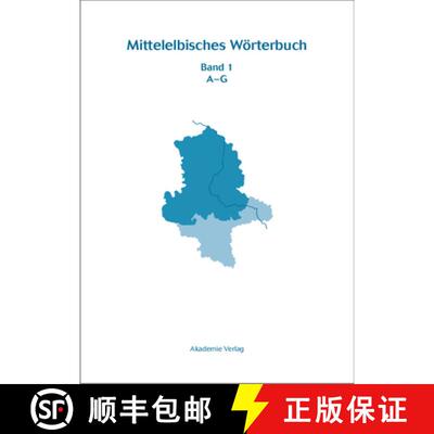 【3-4周达】精装 Mittelelbisches Woerterbuch, BAND 1, A-G [9783050044620]