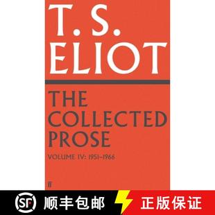 Volume 9780571295548 The T.S. Prose 4周达 Collected Eliot