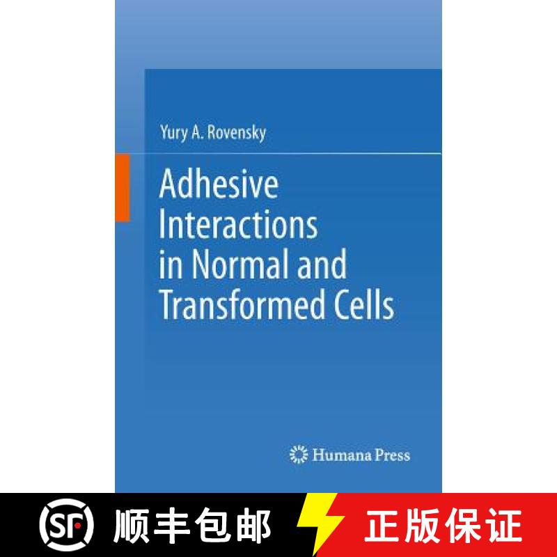 【3-4周达】Adhesive Interactions in Normal and Transformed Cells [9781617793035]