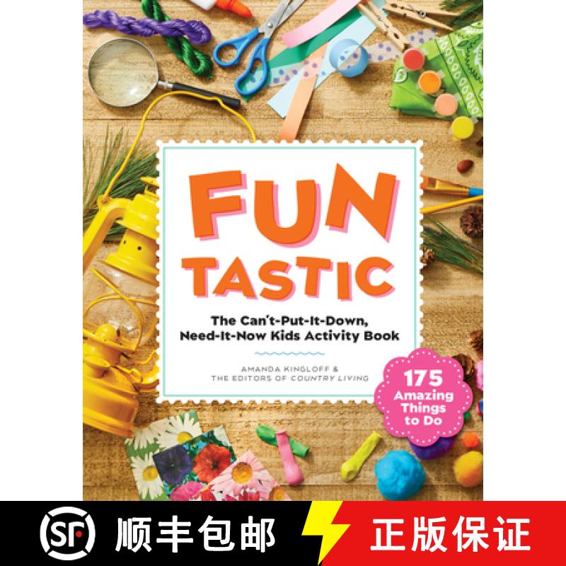 【3-4周达】Funtastic: The Can't-Put-It-Down, Need-It-Now Kids Activity Book [9781958395783]