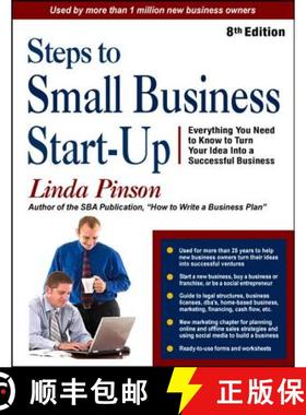 预订 Steps to Small Business Start-Up: Everything You Need to Know to Turn Your Idea Into a Successfu... [9780944205594]