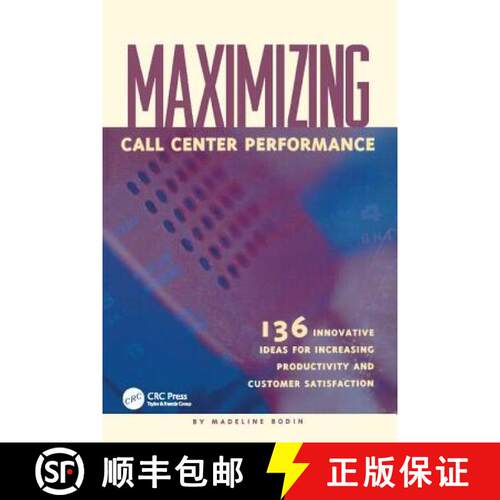 【3-4周达】精装 Maximizing Call Center Performance: 136 Innovative Ideas for Increasing Productivity ... [9781138412347]