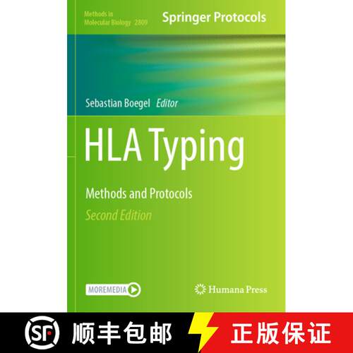 【3-4周达】HLA Typing: Methods and Protocols (Second Edition 2024) [9781071638767]