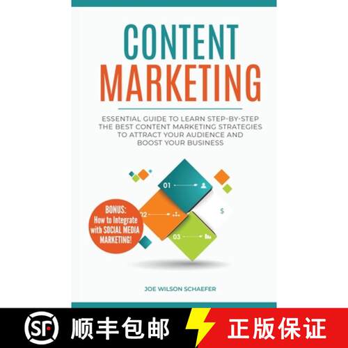 【3-4周达】Content Marketing: Essential Guide to Learn Step-by-Step the Best Content Marketing Strate... [9781989732045]